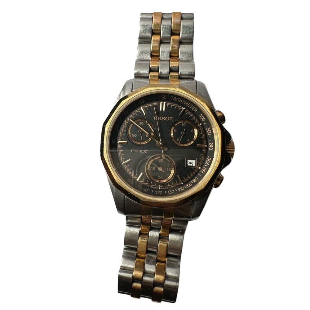 Tissot Two-Tone Chronograph Watch - Picture 3 of 6